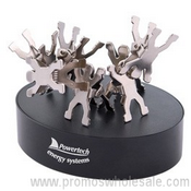 Gimnast clipuri pe baza ovala Paperweight/magnetice images