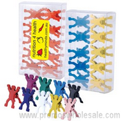 Singel eller välja din färg Gymnast klipp i PVC Box images