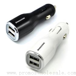 شارژر اتومبیل با دو پورت USB