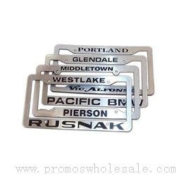 Borde FX Custom License Plate Frames