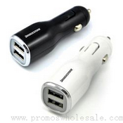 Cargador de coche Dual USB puertos images