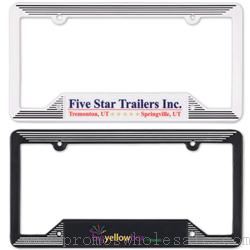 Molded License Plate Frames