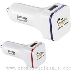 Ładowarka samochodowa Dual USB Thunderbolt