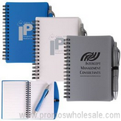 Scribe Spiral Notebook With Pen images