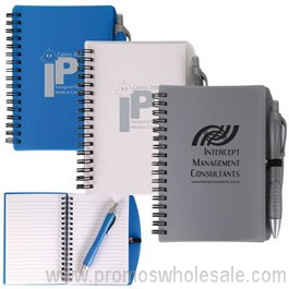 Scribe Spiral Notebook With Pen