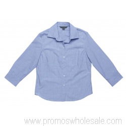 Ladies Princess of Wales Check 3/4 Sleeve Shirt