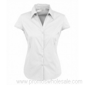 Damen u Cap Sleeve Stretch-Shirt images