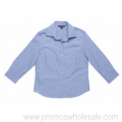 Ladies Princess of Wales Check 3/4 Sleeve Shirt images