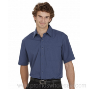 Mens Shirt manica corta Micro Check images