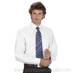 Chemise à manches longues Mens Oxford Check