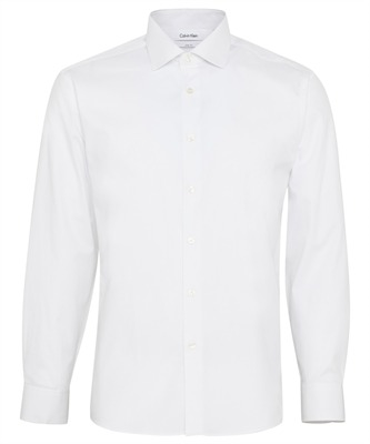 Klasik beyaz iş gömleği