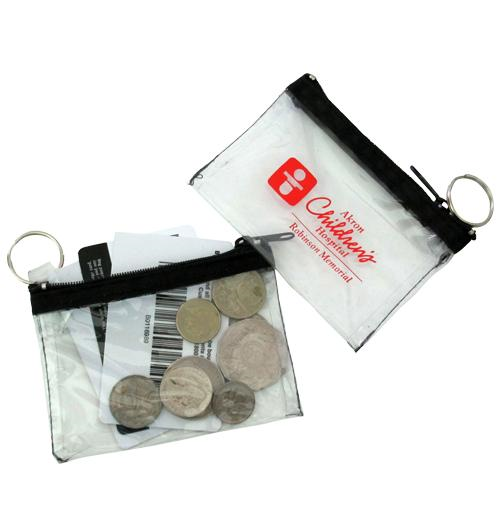 Clear Vinyl Key Pouch