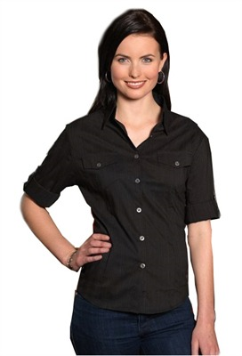 Ladies Adjustable Sleeve Shirt