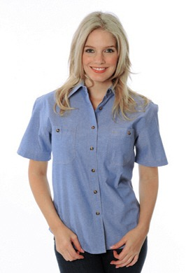 Camicia donna manica corta