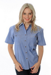 Ladies Short Sleeve Shirt images