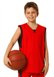 Kids Slam Dunk Singlet images