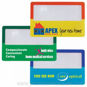Full-Colour klar Kreditkarte Größe Lupe images