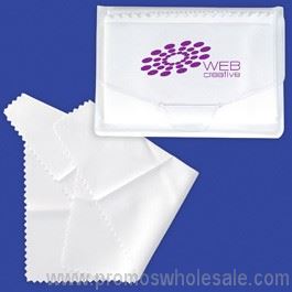 White Microfibre Lens Cloth