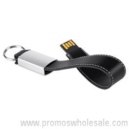 Chaîne d’unité CENTRALE en cuir clé USB