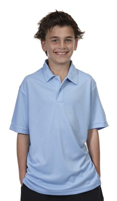 Anak-anak poliester Polo Shirt