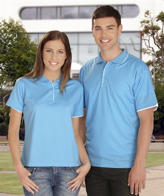 Ladies Breathable Contrast Polo