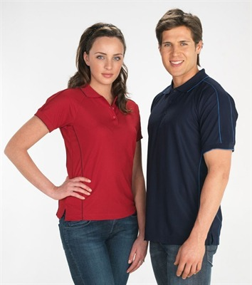 Ladies tricoté Sports Polo Shirt