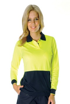 Ladies lang ermet Polo