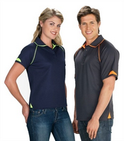 Doamnelor Fluro Poly bumbac Polo images