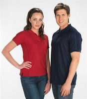 Ladies Knitted Sports Polo Shirt images