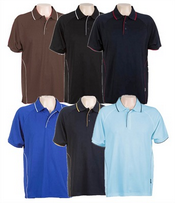 Mini Waffel-Polo-Shirt images