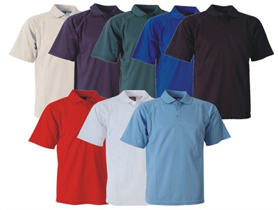 Camisa Polo color corporativo del Mens