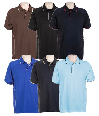 Tricou Polo mini Waffle