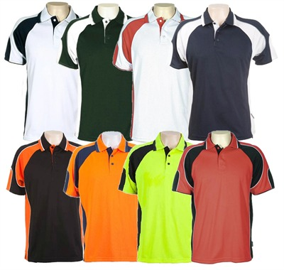 Panel dan pipa Polo Shirt