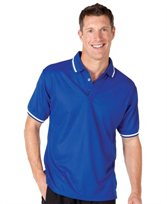 Polyester Piping Polo Shirt