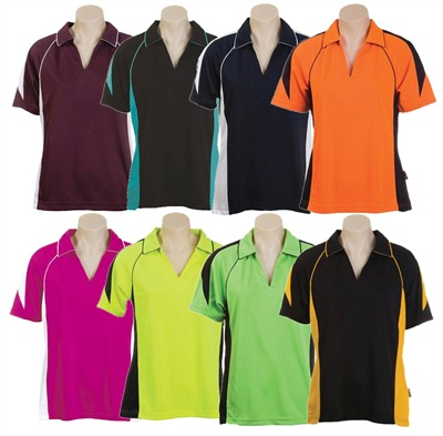 Wide Panel Polo Shirt