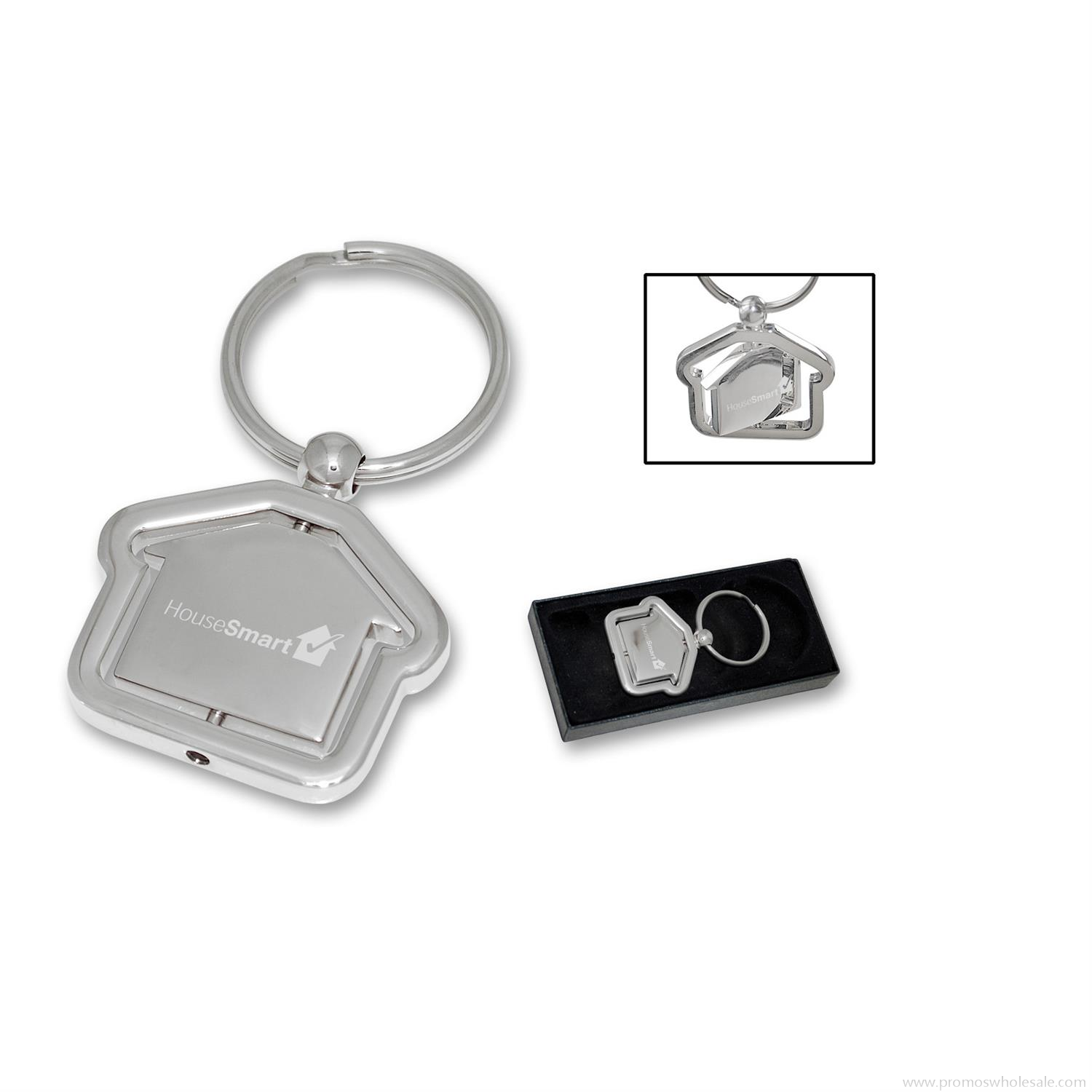 Casa Spinner Keychain