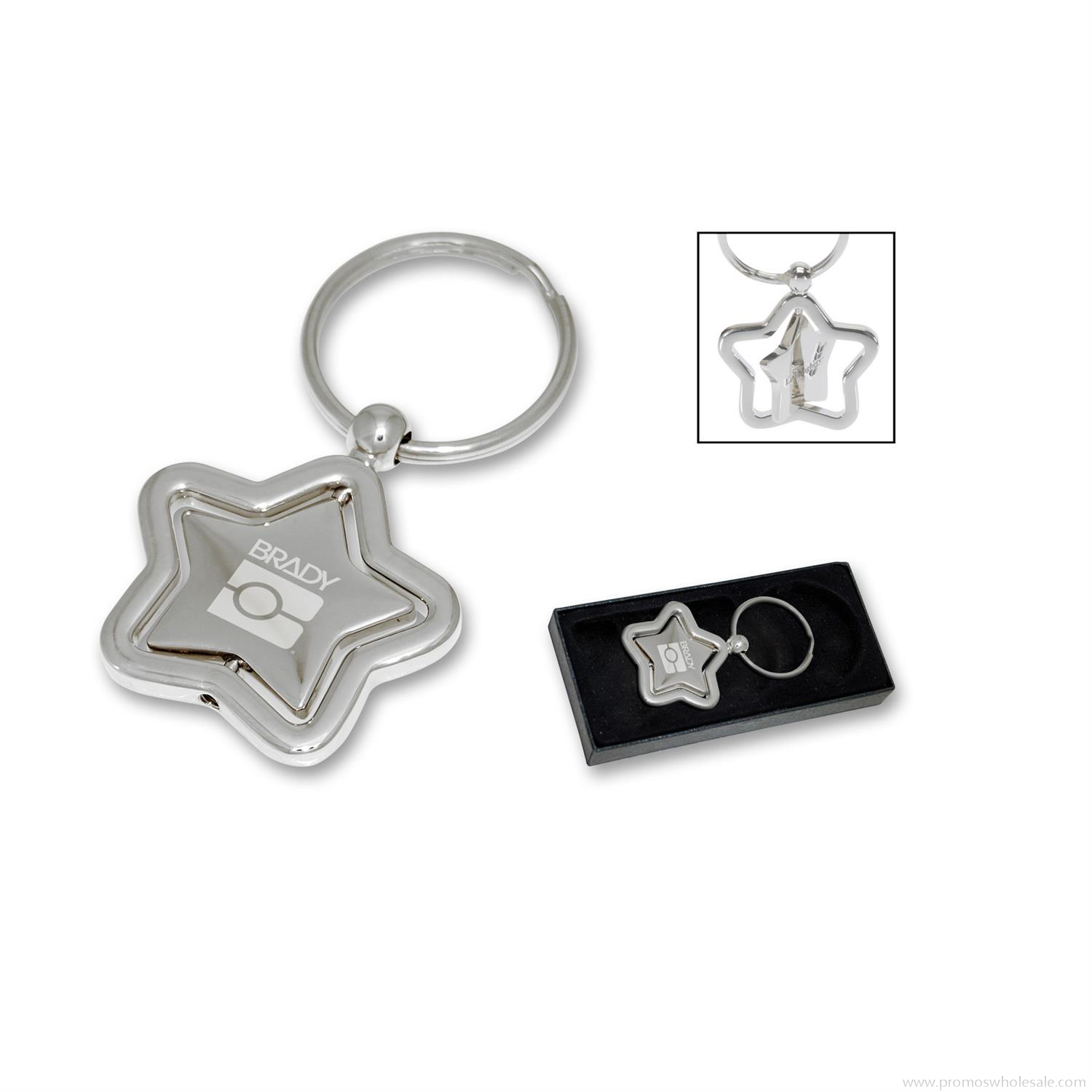 Bintang Spinner Keychain