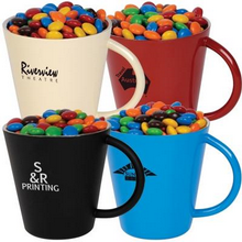 M&amp;Ms In Coloured Stainless Steel Coffee Mug images