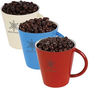 Chocko Beanz In Coloured Coffee Mugs images