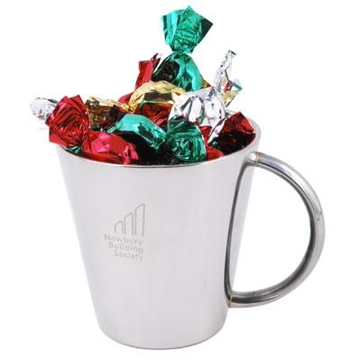 Promotional Toffees Assorted In Double Wall Stainless Steel Coffee Mug