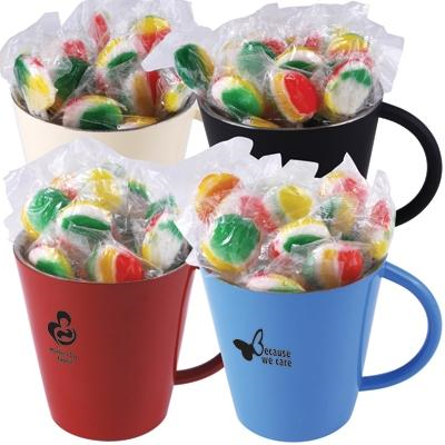 Lollipops traffico In colorati doppia parete tazze di caffè