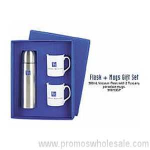 Flask-Mug Set