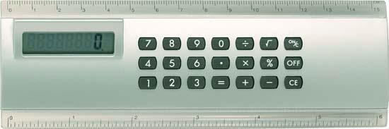Calculator Ruler combo