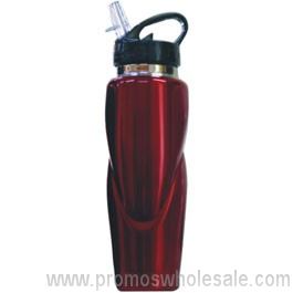 Stainless Steel Drink Bottle With Straw