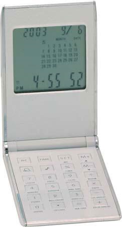Kieszonkowy kalendarz Kalkulator zegar