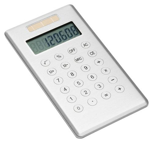 Calculatrice de poche Slimline