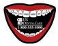 Mouth with Braces Custom Shape Magnet small picture