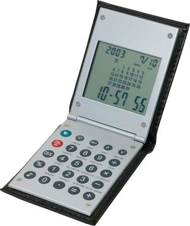 Carteira calculadora calendário