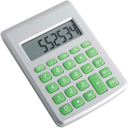 Calculatrice verte