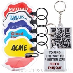 LED PVC lommelygte Keytag